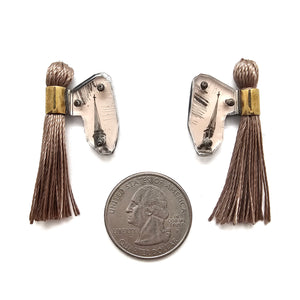 Cloché Earrings-Earrings-Mélanie Denis-Pistachios