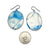 Cloud Oval Earrings-Earrings-Myung Urso-Pistachios