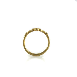 Cluster Diamond Ring-Rings-Yasuko Azuma-Pistachios