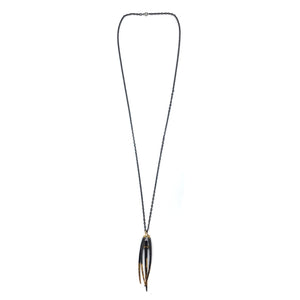 Clustered Nail Pendant-Necklaces-Pat Flynn-Pistachios