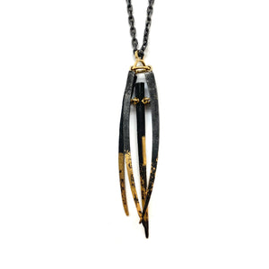 Clustered Nail Pendant-Necklaces-Pat Flynn-Pistachios