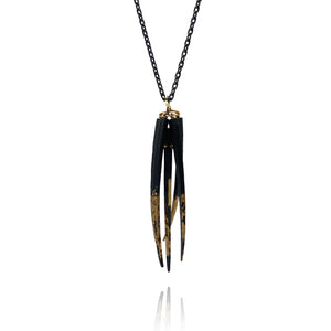 Clustered Nail Pendant-Necklaces-Pat Flynn-Pistachios