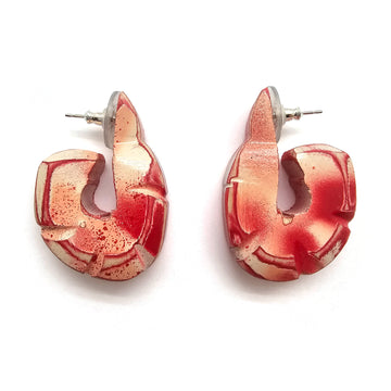 Cocktail Shrimp Earrings