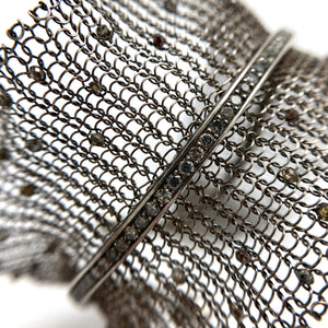Cognac Diamond Cuff-Bracelets-Sowon Joo-Pistachios