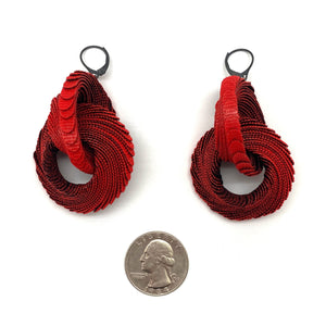 Comme Mejo with Leverback Ear Wire-Earrings-Yong Joo Kim-Pistachios