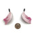 Comme Tolio with Oval Posts - Pink-Earrings-Yong Joo Kim-Pistachios