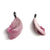 Comme Tolio with Oval Posts - Pink-Earrings-Yong Joo Kim-Pistachios