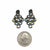 Confetti Grid Earrings - Small-Earrings-Heather Guidero-Pistachios