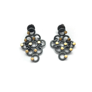 Confetti Grid Earrings - Small-Earrings-Heather Guidero-Pistachios