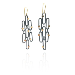 Confetti Grid Earrings - Small-Earrings-Heather Guidero-Pistachios