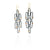 Confetti Grid Earrings - Small-Earrings-Heather Guidero-Pistachios