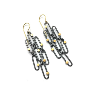 Confetti Grid Earrings - Small-Earrings-Heather Guidero-Pistachios