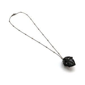 Crocheted Pendant Necklace-Necklaces-Sowon Joo-Pistachios