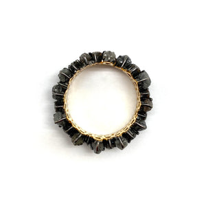Crown Raw Diamond Ring-Rings-Amit Mangal-Pistachios