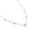 Cubic Zirconia Station Necklace-Necklaces-Manuela Carl-Pistachios