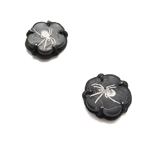 Dainty Spider Studs-Earrings-Kelly Jean Conroy-Pistachios