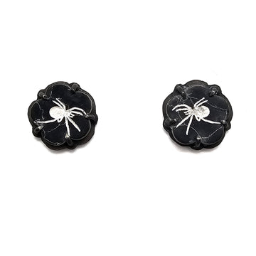 Dainty Spider Studs