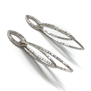 Dangle Platinum Earrings-Earrings-Sowon Joo-Pistachios