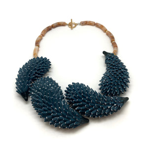 Dark Blue Sky Necklace-Necklaces-Eunseok Han-Pistachios