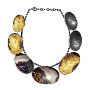 Dark Galaxy Necklace-Necklaces-So Young Park-Pistachios