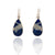 Deep Blue Sodalite Hook Earrings-Earrings-Susanne Kern-Pistachios