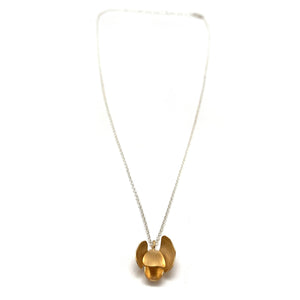 Delicate Fallen Petal Pendant-Necklaces-Anna Krol-Pistachios