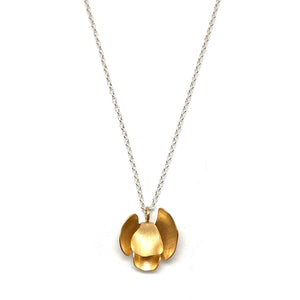 Delicate Fallen Petal Pendant-Necklaces-Anna Krol-Pistachios