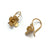 Delicate Gold Flower Drops-Earrings-Anna Krol-Pistachios