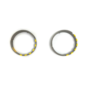 Demitra Thomloudis - Intersection with Orange Small Earrings-Earrings-Precious Collective-Pistachios