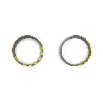 Demitra Thomloudis - Intersection with Orange Small Earrings