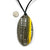 Demitra Thomloudis - Oval Pendant in Gray and Yellow-Necklaces-Precious Collective-Pistachios