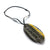 Demitra Thomloudis - Oval Pendant in Gray and Yellow-Necklaces-Precious Collective-Pistachios