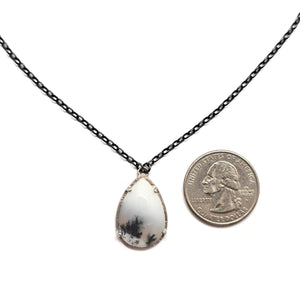 Dendritic Opal Necklace-Heather Guidero-Pistachios