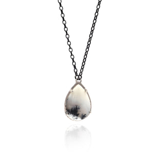 Dendritic Opal Necklace-Heather Guidero-Pistachios