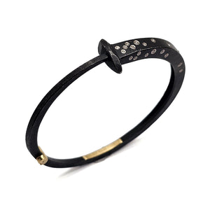 Diamond Cascade Nail Bracelet-Bracelets-Pat Flynn-Pistachios