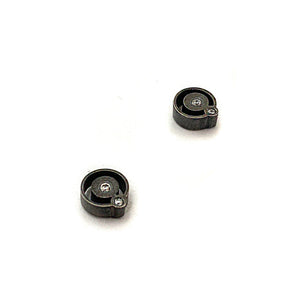 Diamond Orbit Earrings-Earrings-Elisa Bongfeldt-Pistachios