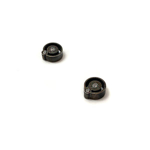 Diamond Orbit Earrings-Earrings-Elisa Bongfeldt-Pistachios