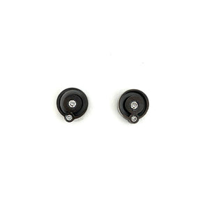 Diamond Orbit Earrings-Earrings-Elisa Bongfeldt-Pistachios