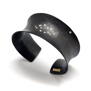 Diamond Sprinkle Cuff-Bracelets-Pat Flynn-Pistachios