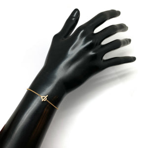 Diamond Toggle Bracelet-Bracelets-Mizuki Shinkai-Pistachios