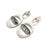 Double Carved Window Earrings - Tourmalated Quartz-Earrings-Heather Guidero-Pistachios