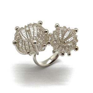 Double Crochet Ring-Rings-Sowon Joo-Pistachios