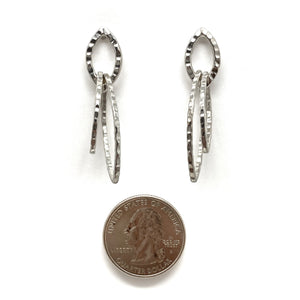 Double Dangle Earrings-Earrings-Sowon Joo-Pistachios