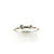 Double Diamond Stacking Ring - Silver-Rings-Heather Guidero-Size 6.75-Pistachios