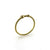 Double Diamond Stacking Ring - Yellow Gold-Rings-Heather Guidero-Size 6.5-Pistachios