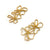 Double Floral Stud Earrings-Earrings-Emily Rogstad-Pistachios