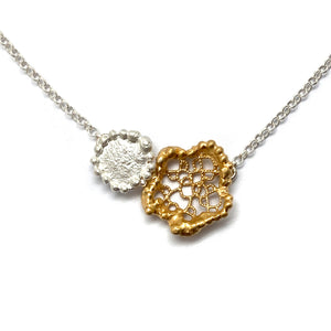 Double Lace Necklace-Necklaces-Anna Krol-Pistachios