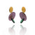 Double Oval Earrings-Earrings-Cristina Zani-Pistachios