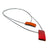 Double Sided Ajustable Necklace Red/Orange & Red/Silver-Necklaces-Ursula Muller-Pistachios