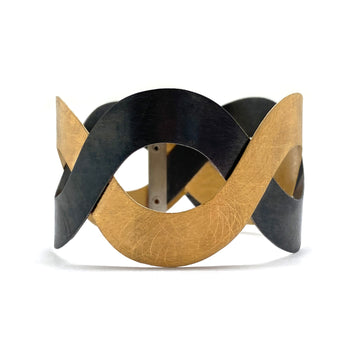 Double Twist Mixed Bracelet